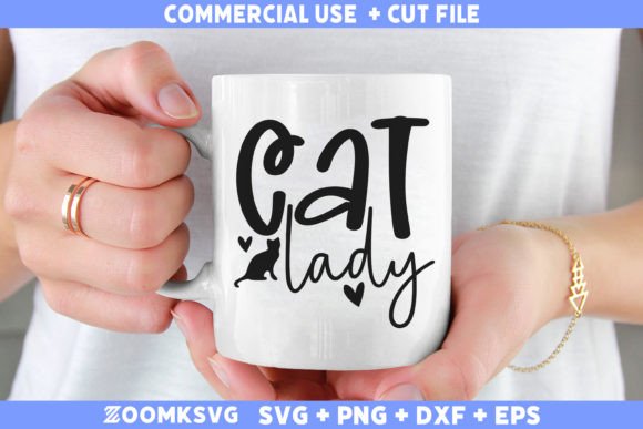 Cat Lady SVG: A Versatile Graphics Asset for Crafts