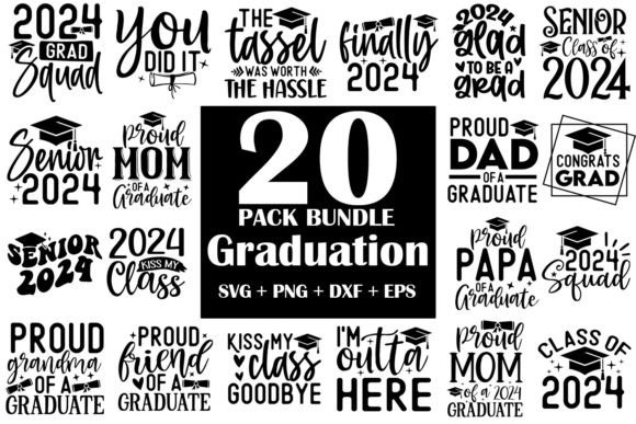 Graduation 2024 SVG Bundle: A Must for Graphics and Crafts