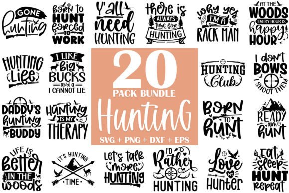 Hunting Bundle SVG: A Versatile Design for Embroidery