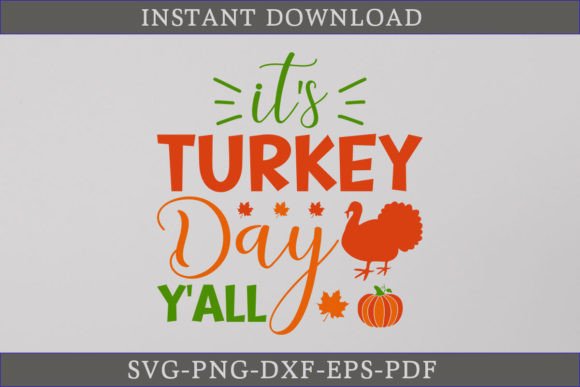 It's Turkey Day Y'all: A Festive Embroidery SVG