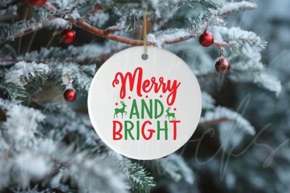 Merry and Bright SVG: Graphics for Holiday Crafts