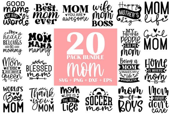 Mom SVG Bundle: A Versatile Graphics Asset for Crafts