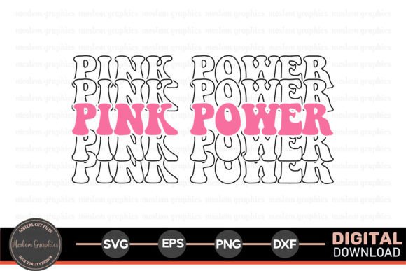 Pink Power - A Versatile SVG for Crafts and Graphics