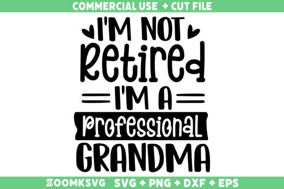 Retired Grandma SVG: A Versatile Graphics Asset for Crafts and Publishing