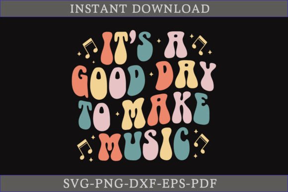 Retro Music Graphics for Local Business Crafts Branding