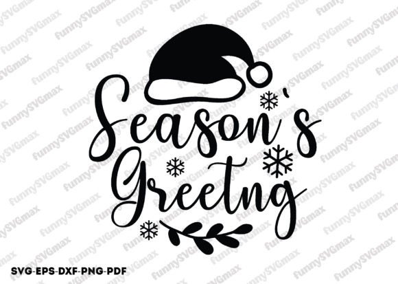 Season's Greeting Svg: A Versatile Graphics Asset for Crafters