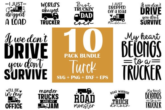 Trucker SVG Bundle: A Versatile Graphics Asset for Crafts and Publishing